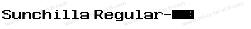 Sunchilla Regular字体转换